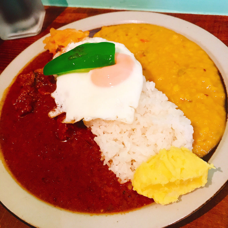 あいがけ チキン ダル(BEZ CURRY)