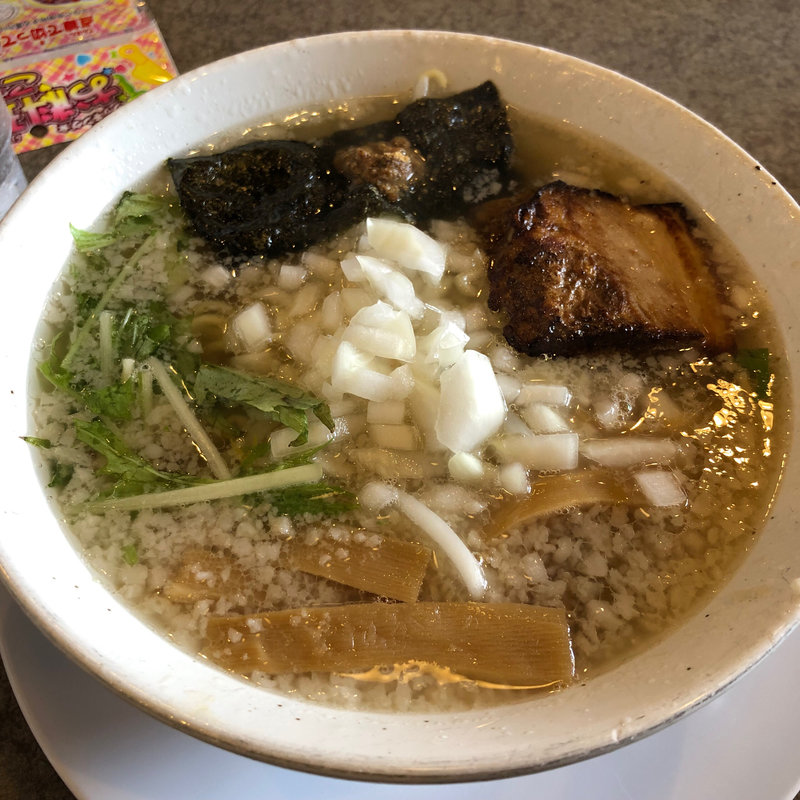 炙り背脂塩ラーメン(らーめん 鯉次 )