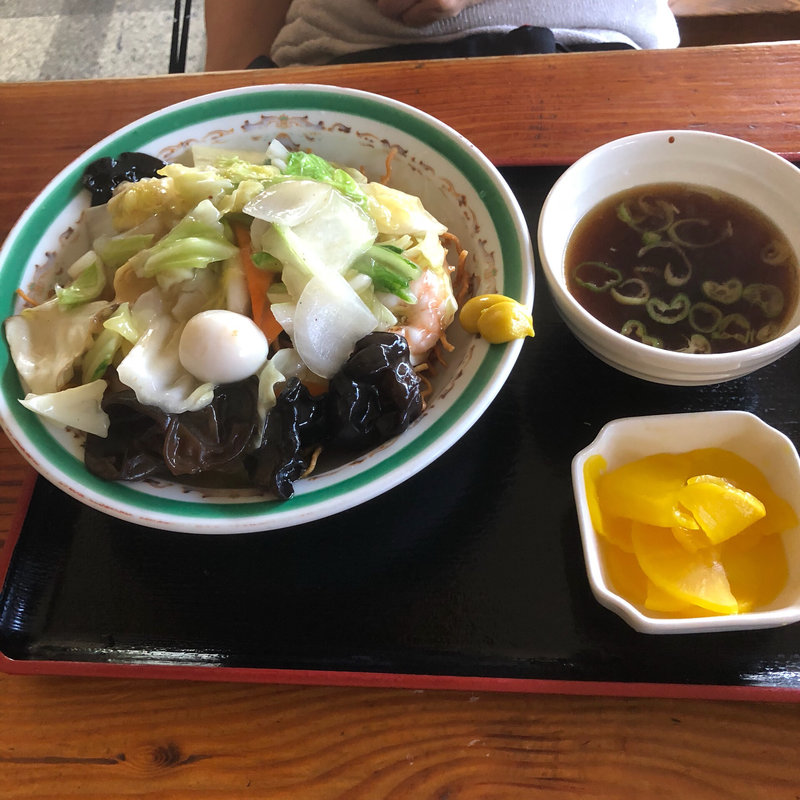 かた焼きそば(さかえや飯店 （サカエヤハンテン）)