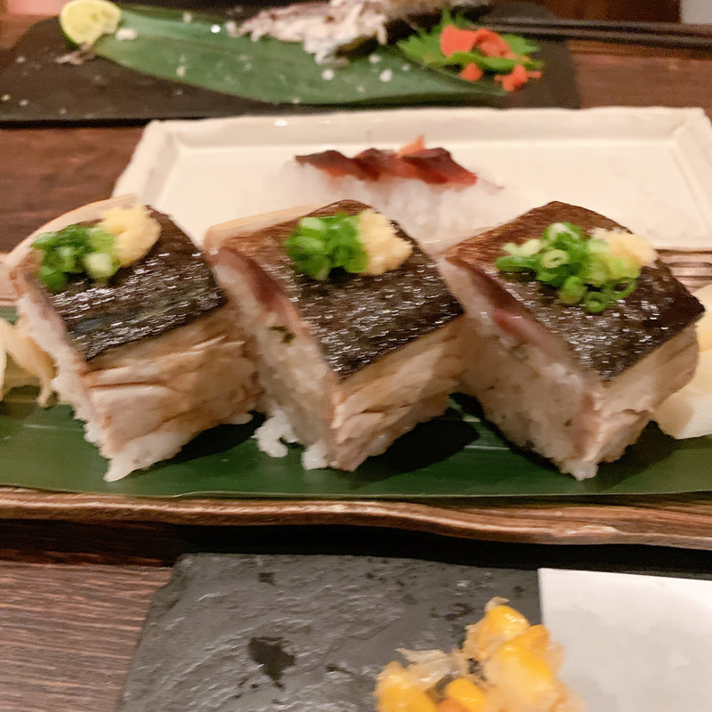 サバ棒鮨(酒場それがし)