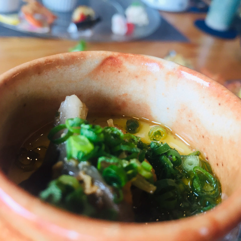 あん肝の茶碗蒸し(魚食屋れすとらん びび )