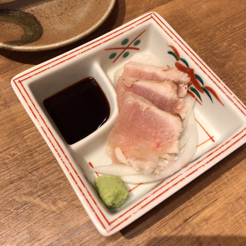 鶏のたたき(はねあげ 中野店)