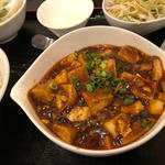 麻婆豆腐麺定食