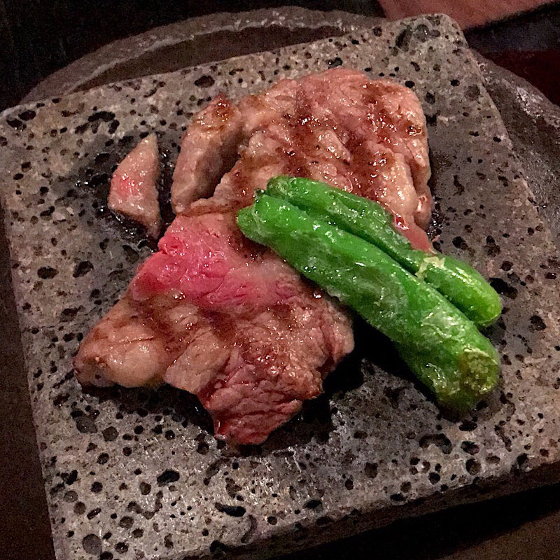 和牛のグリル(花山椒 （はなさんしょう）)