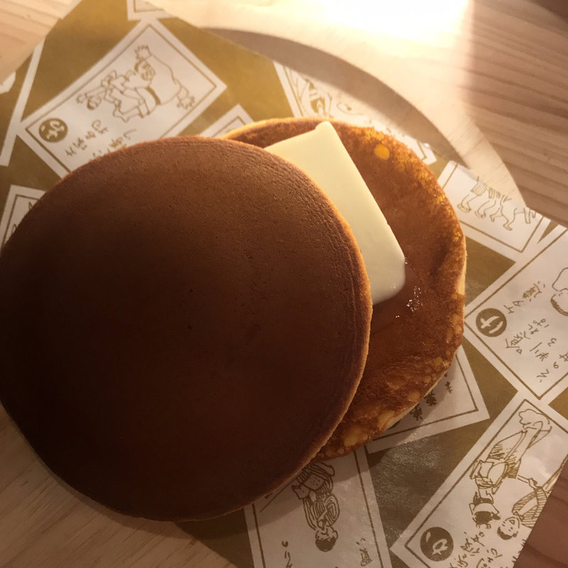 和風パンケーキ(千成もなか本舗 巣鴨店)