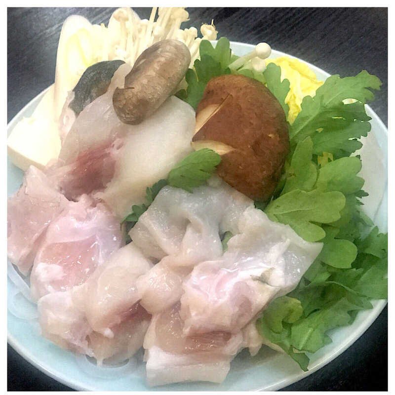 天然とらふぐちり鍋(食彩 膳所(ぜぜ))