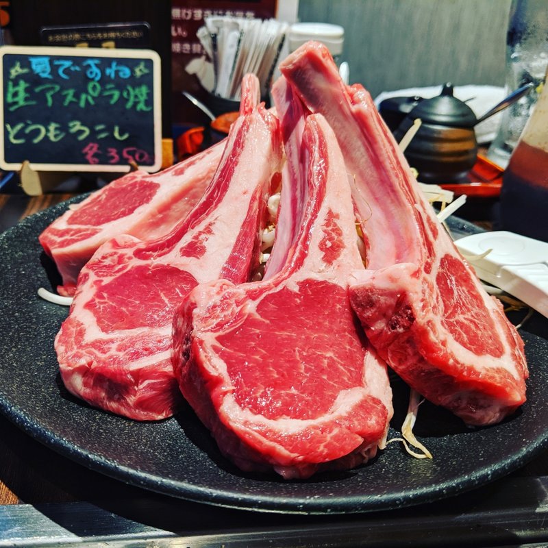 ラムチョップ(ジンギスカン霧島)