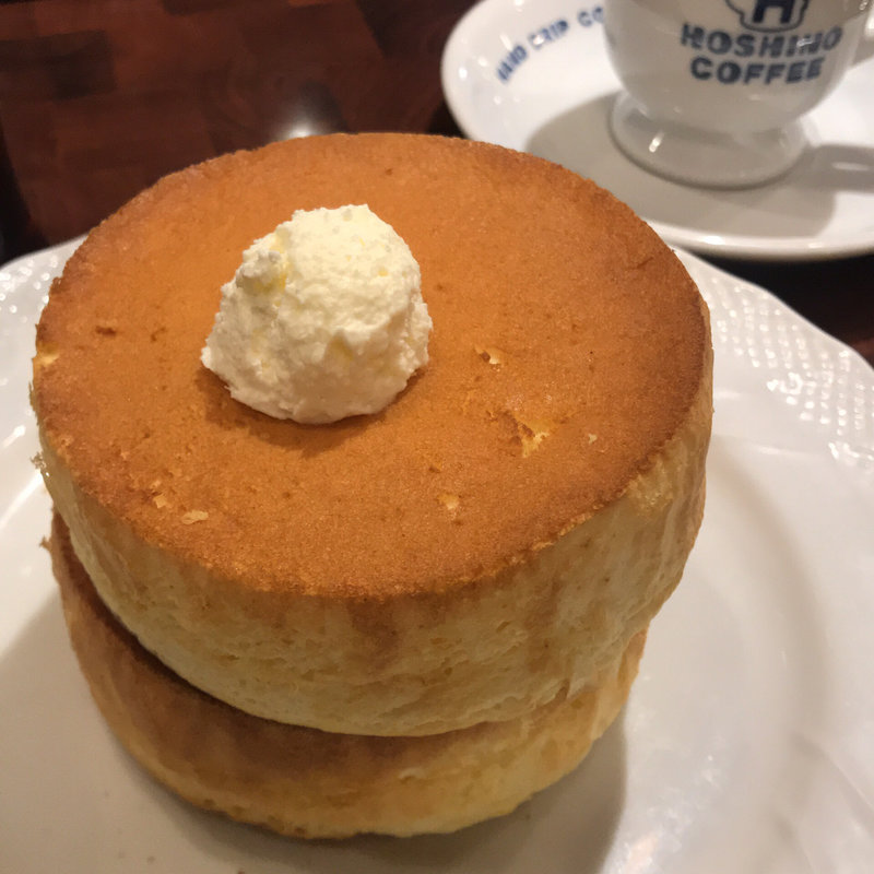 スフレパンケーキダブル(星乃珈琲店 数寄屋橋店)