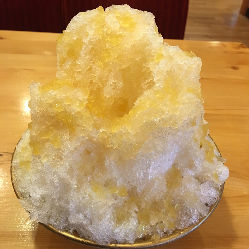 りんご氷(コメダ珈琲店 八千代村上店)