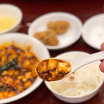麻婆豆腐ランチセット(中国郷菜館 大陸風（タァルゥフォン）)