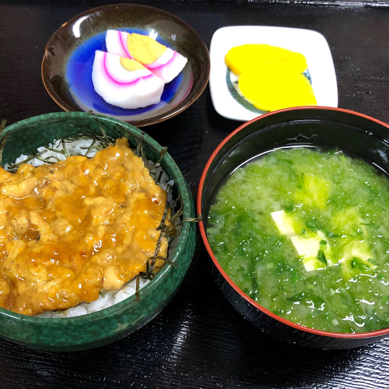 生うに丼定食(お食事処 大幸)