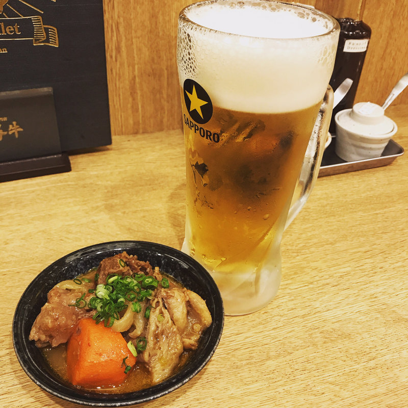 牛すじ煮込み(牛カツ京都勝牛 エキア北千住店)