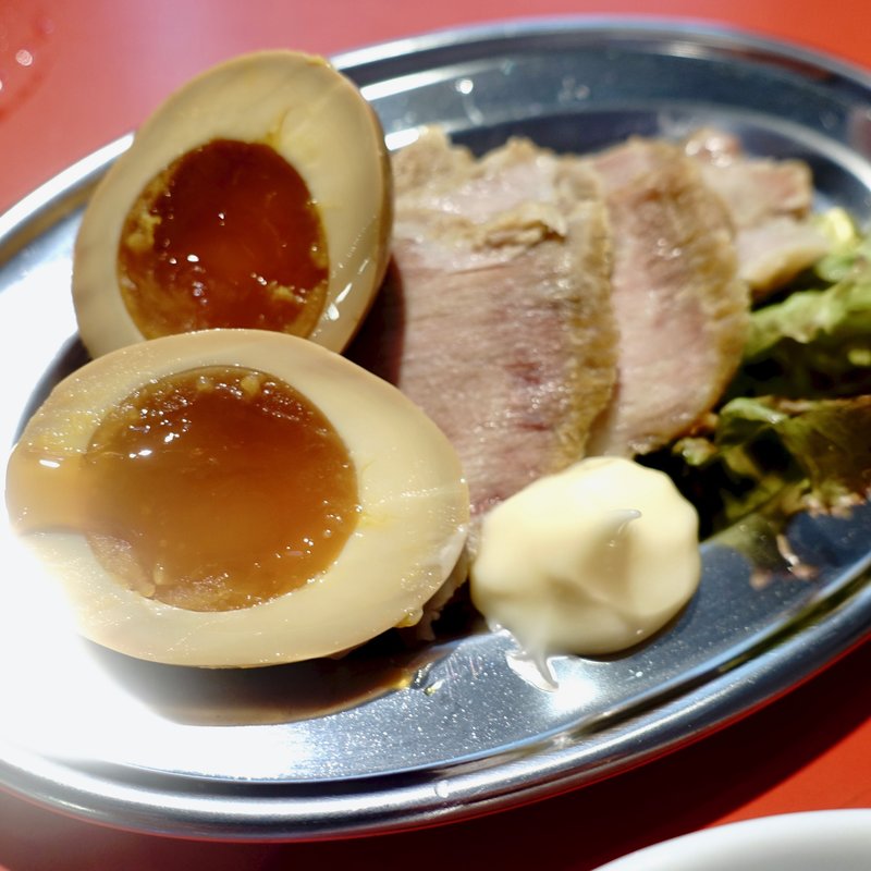 チャーシュー玉子(大衆スタンド 東野田四丁目)