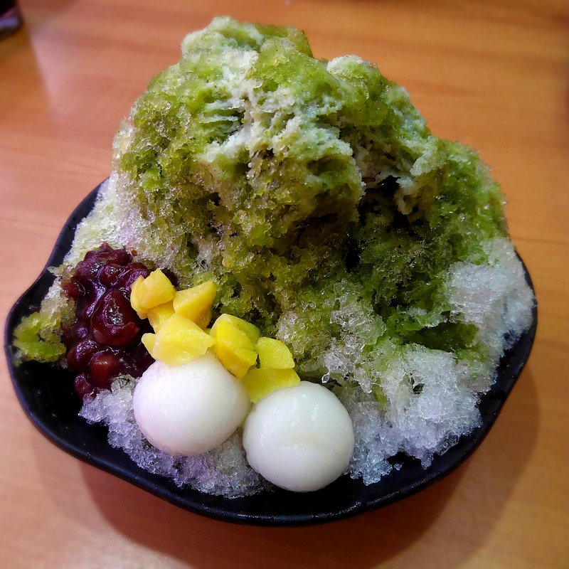 夢のふわ雪　宇治金時(無添くら寿司 奥州水沢店 )