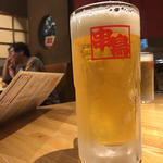 生ビール(串鳥 南二条店)