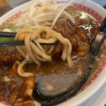 肉汁麺レベル2(肉汁麺ススム　高田馬場店)