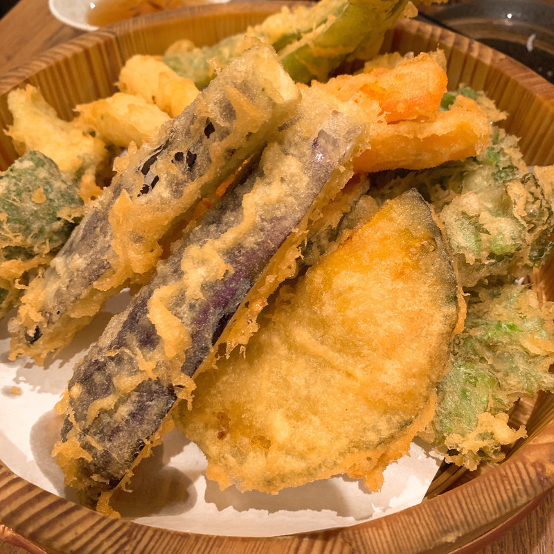 野菜天ぷら盛り合わせ(弥平 横浜鶴屋町店)