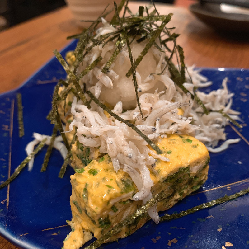 しらすと海苔の玉子焼き(弥平 横浜鶴屋町店)