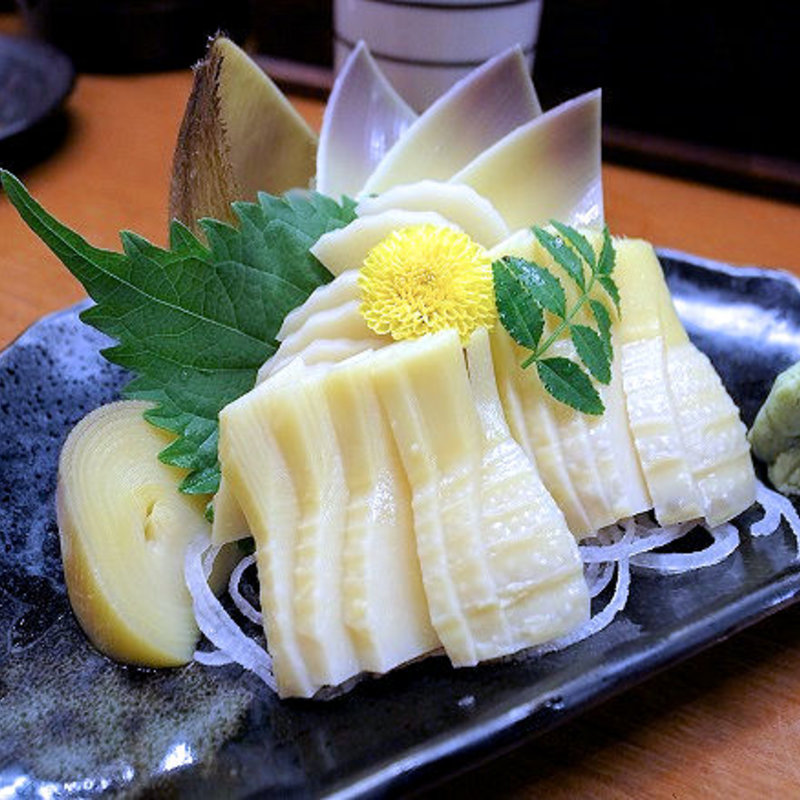 新筍の刺身(北の誉)