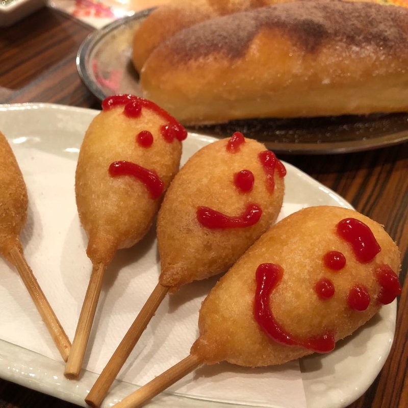 アメリカンドッグ(新宿駄菓子バー)