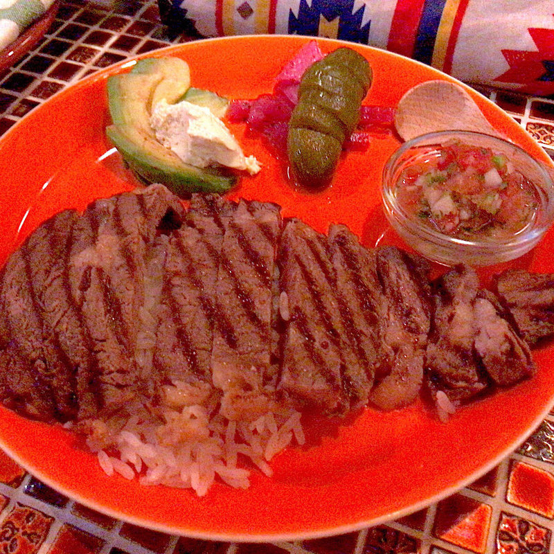 メキシコ産サーロインステーキ(メキシコ酒場 べべドール)