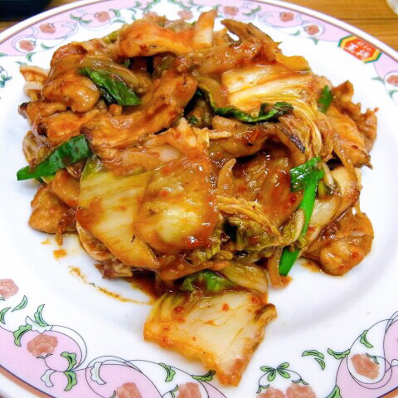 豚キムチ(餃子の王将)