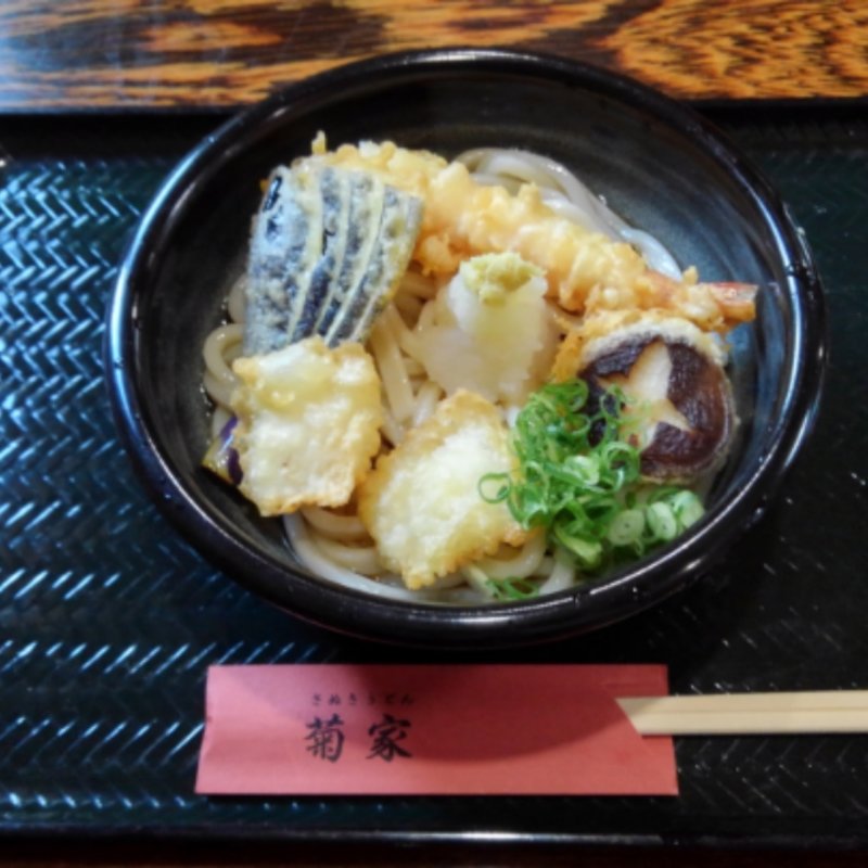 冷やし天ぷら(菊家)