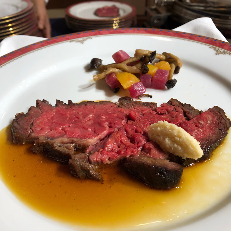 帝国ホテル伝統のローストビーフ(帝国ホテル 大阪)