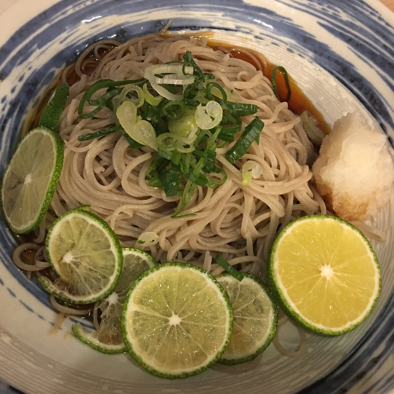 ヘベスそば(手打ち蕎麦 松庵)