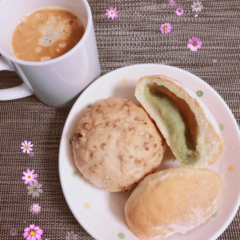 胡桃パンとずんだあんぱん(ＰＯＫＫＡＰＯＫＫＡ)