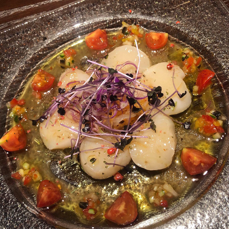 帆立のカルパッチョ(Dining Bar A-towa（ダイニングバー エトワ）)