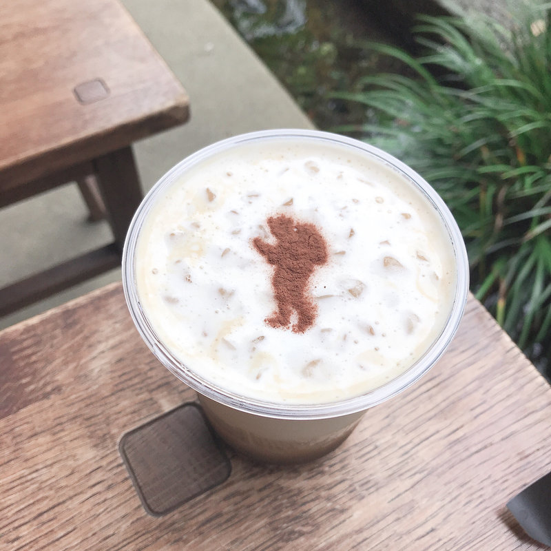 アイスジンジャーカプチーノ(きんじろうカフェ)