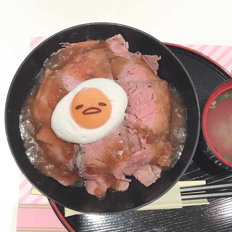 マウンテン！ローストビーフ丼(ポムポムプリンカフェ 横浜店 )