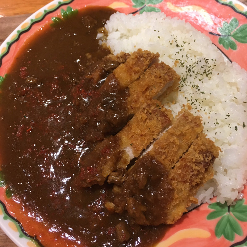 カツカレー(ウエスト カフェ 麦野店)