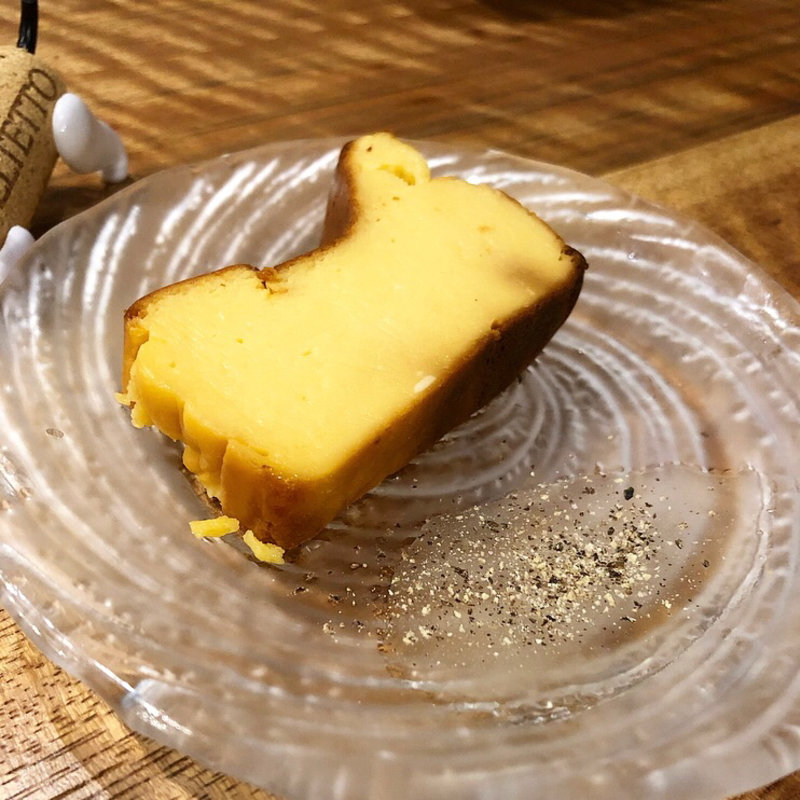 チーズケーキ(オステリア エ バール ポレンタ )
