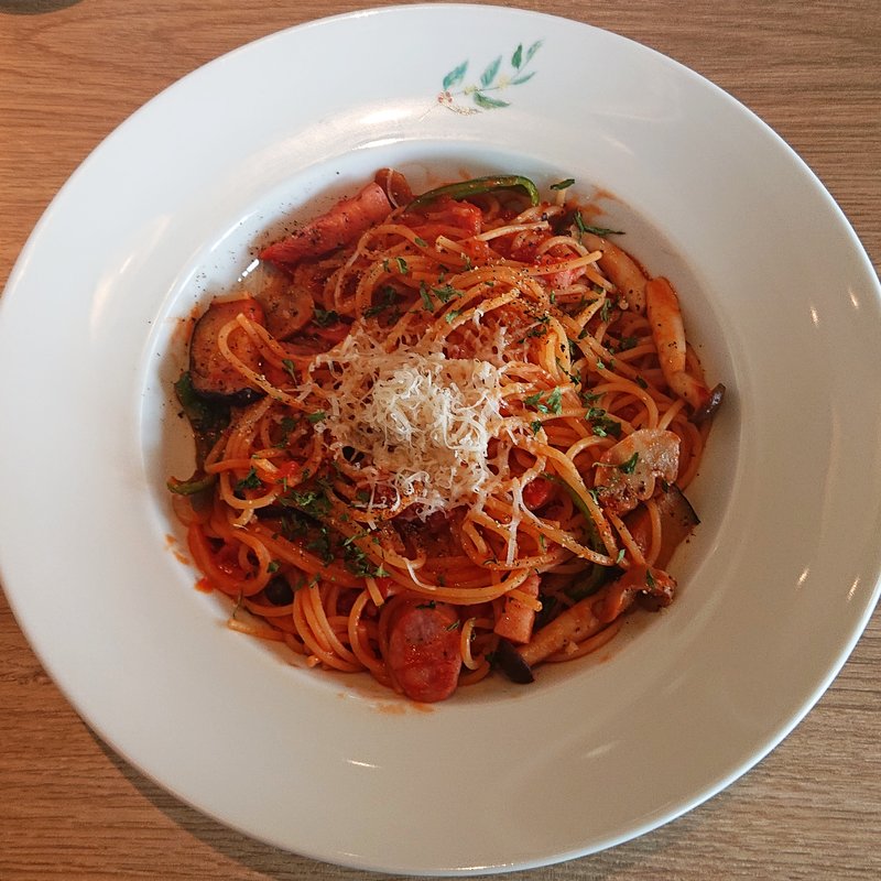 チーズたっぷりのナポリタン(ドトール珈琲店 川崎ゼロゲート店)