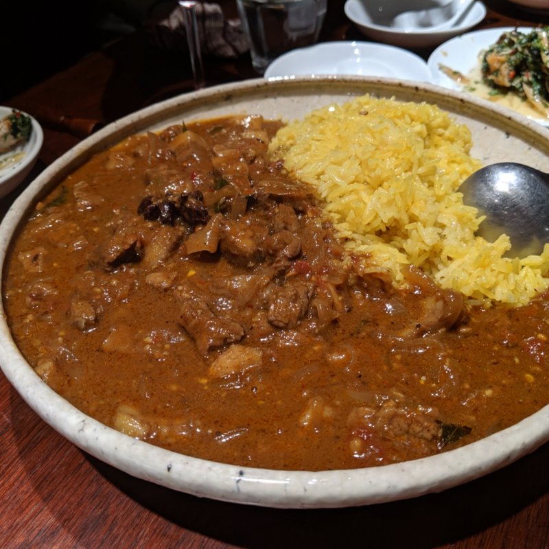 南三のカレーライス(南方中華料理 南三)