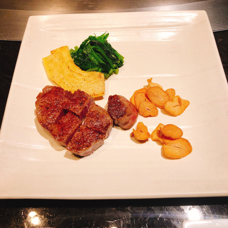 黒毛和牛フィレ(XEX TOKYO / 鉄板焼An )