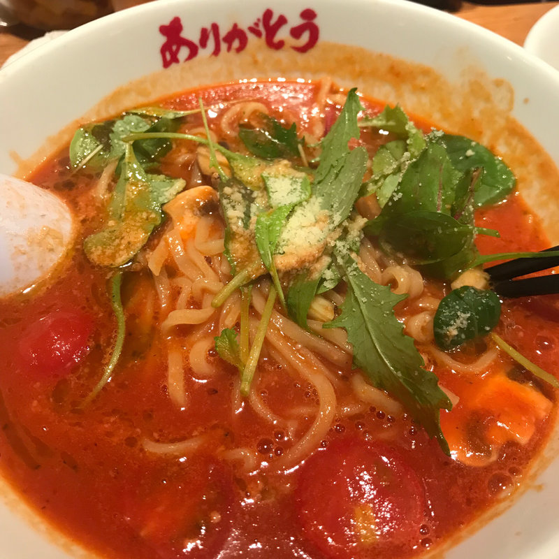 トマトラーメン(野方ホープ 吉祥寺店)