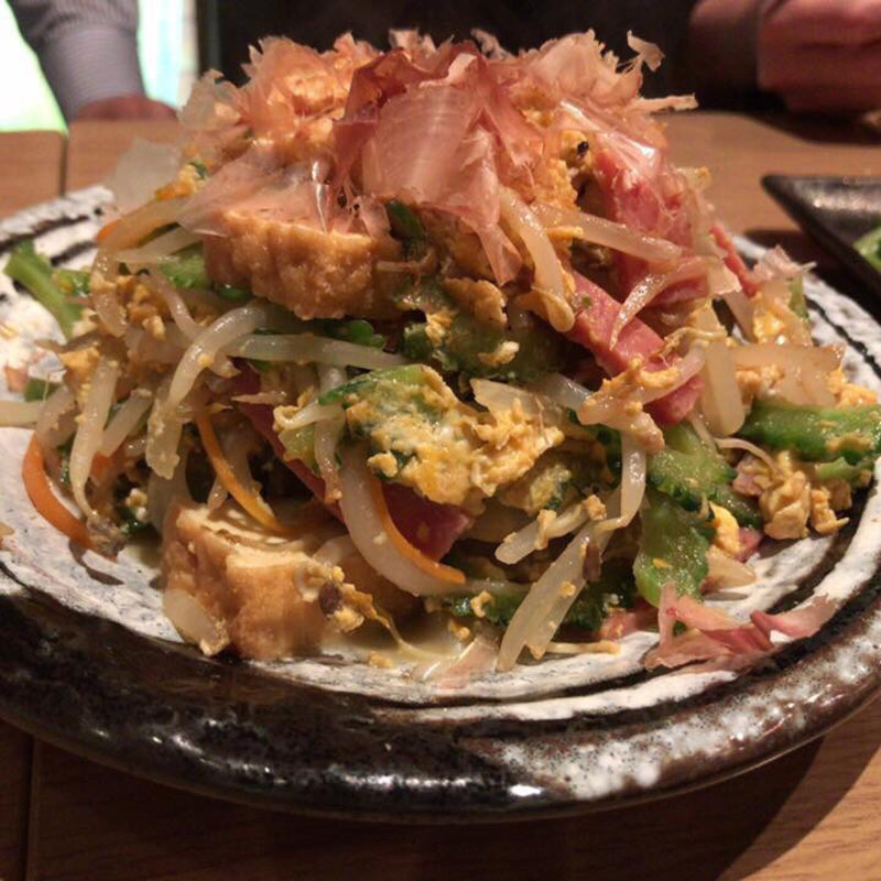 ゴーヤーチャンプルー(沖縄スージグァ酒場 香の帆（かのほ）)