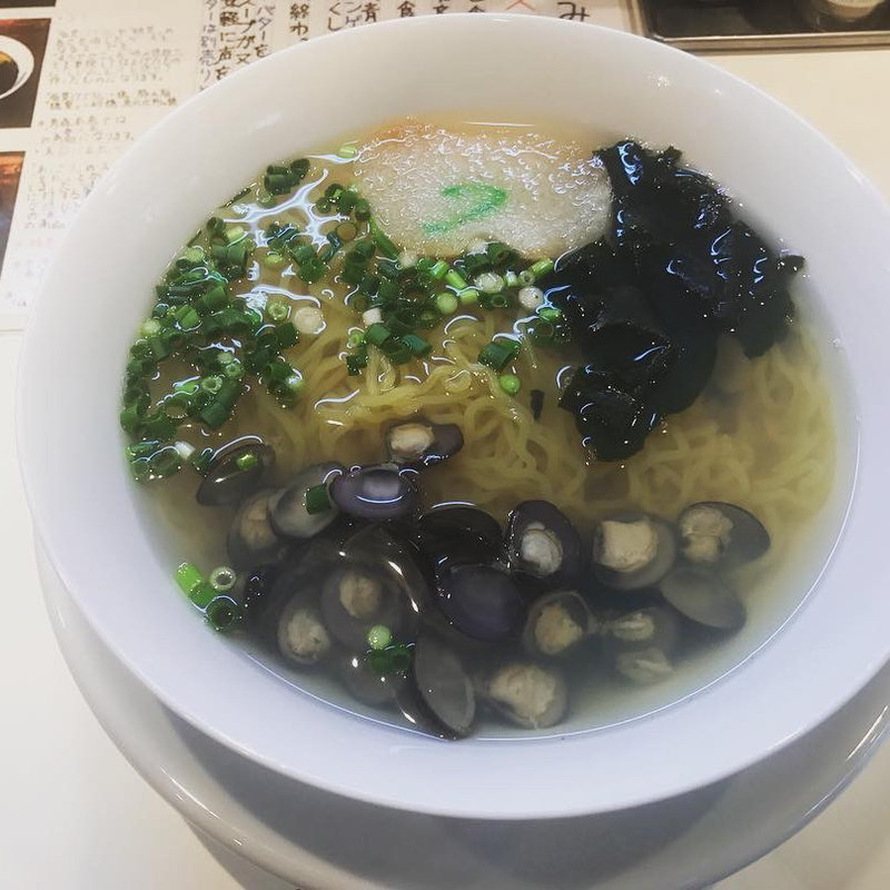 しじみラーメン(青森 十三湖本家しじみらーめん 東京秋葉原店)