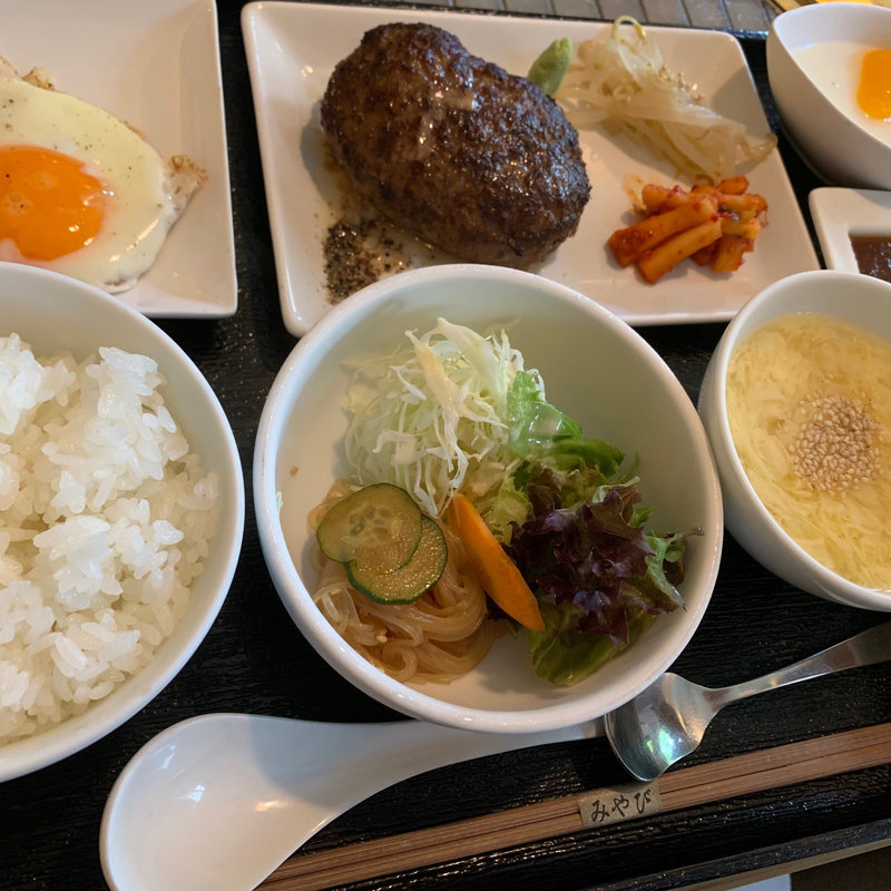 ハンバーグランチ(みやび 六本木店)