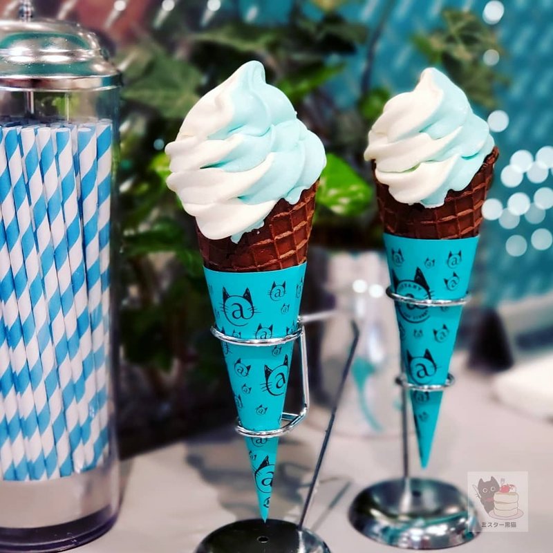 ソフトクリーム(ティファニーカフェ@キャットストリート)
