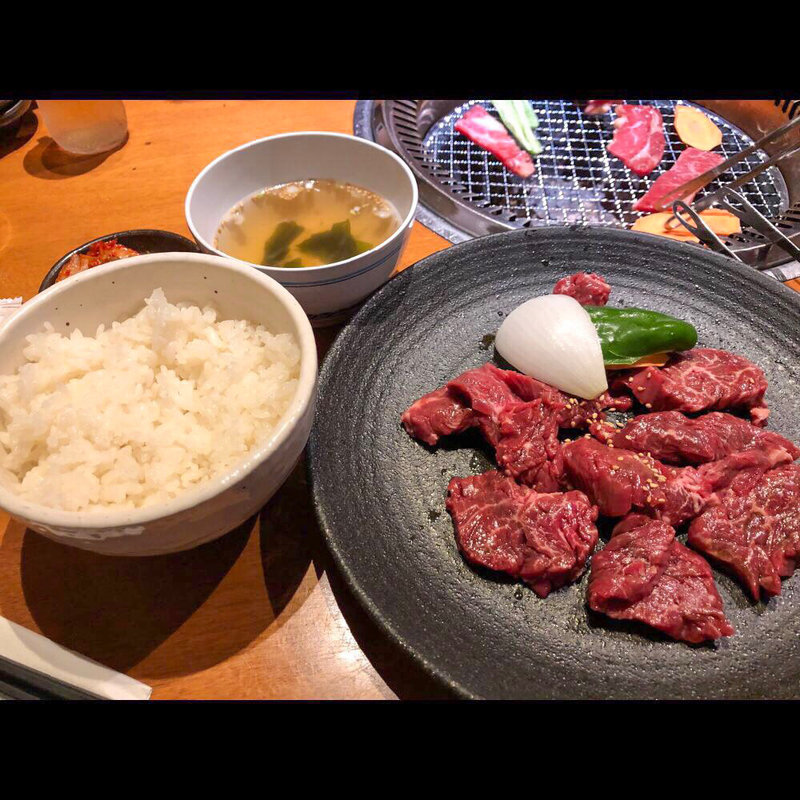 ハラミランチ(焼肉李宮新宿アイランドタワー店)