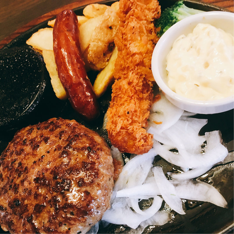 キッズハンバーググリル(ステーキのあさくま 刈谷店)