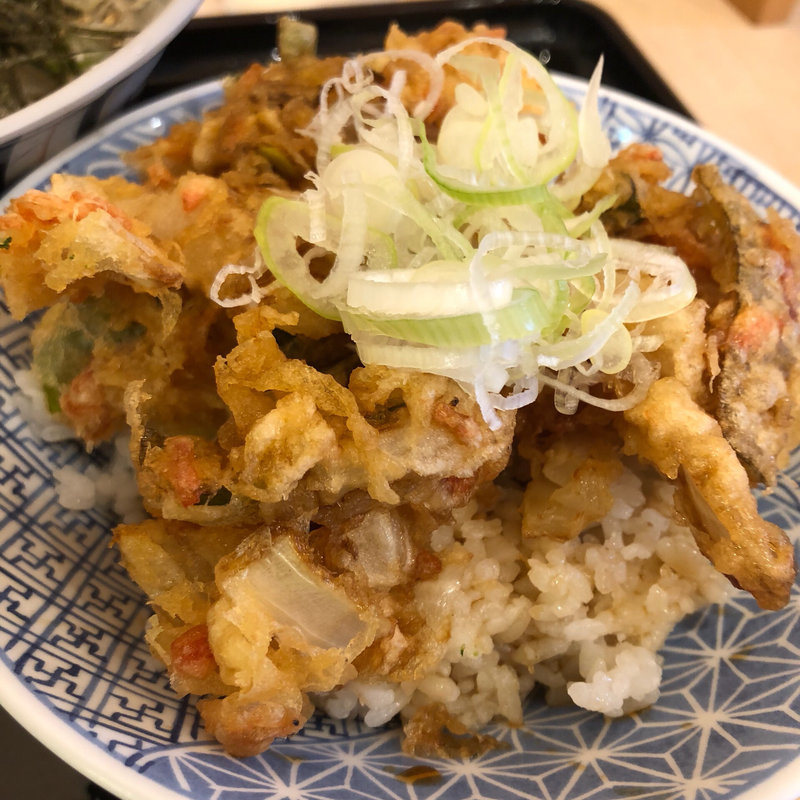 お好み天丼(小)(田そば （デンソバ）)