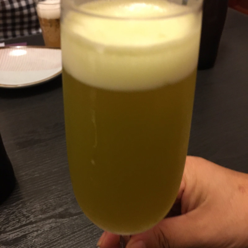 世知原茶ラガー(庶民の料亭ささいずみ)