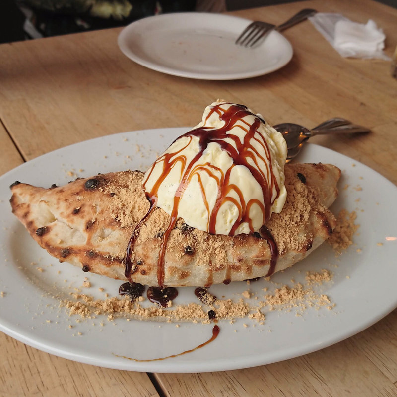 デザートピザ あんこキナコ(真鶴ピザ食堂KENNY)