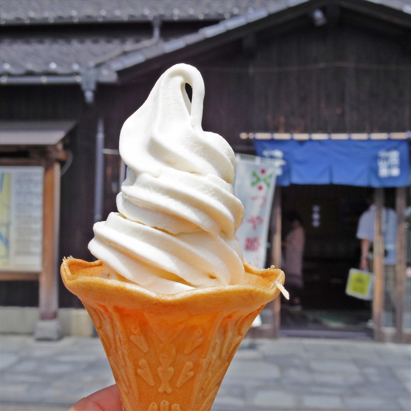 つや姫ソフトクリーム(酒田夢の倶楽 （サカタユメノクラ）)