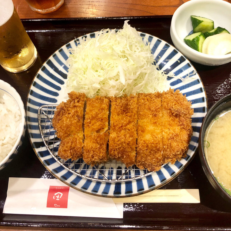 ヒレカツ定食(とんかつ 田 船堀店)